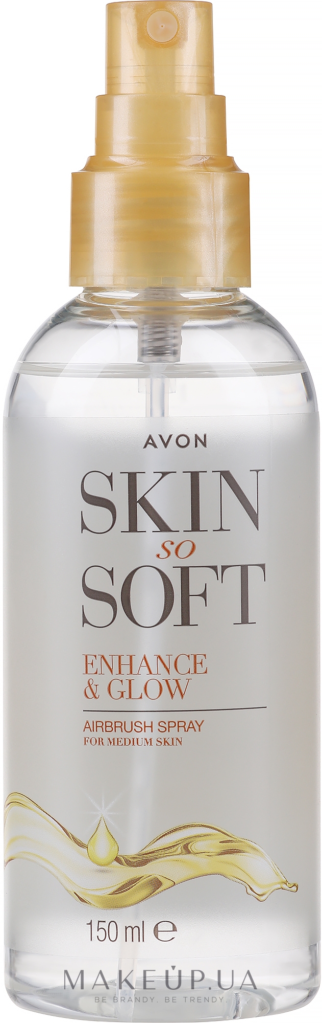 Спрей для загара - Avon Skin So Soft Enhance&Glow Airbrush Spray — фото 150ml