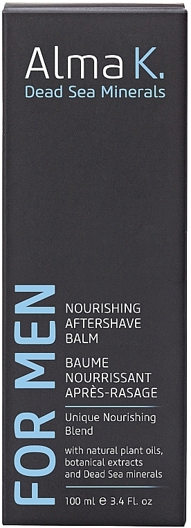 Живильний бальзам після гоління - Alma K. For Men Nourishing Aftershave Balm — фото N2