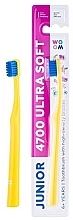 Парфумерія, косметика Зубна щітка для дітей 6+, м'яка - Woom Junior 4700 Ultra Soft Toothbrush 6+