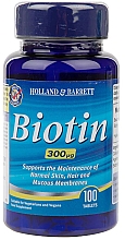 Духи, Парфюмерия, косметика Пищевая добавка "Биотин" - Holland & Barrett Biotin, 300mg