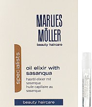 Эликсир для волос - Marlies Moller Specialist Oil Elixir with Sasanqua (пробник) — фото N1