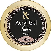 Акрил-гель для ногтей - F.O.X Acryl Gel Satin — фото N1