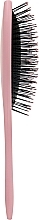 Массажная щетка для влажных волос, светло-розовая - Titania — фото N2