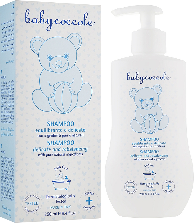 Ніжний шампунь для дітей - Babycoccole Gentle Shampoo — фото N1