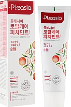 pleasia peach mint