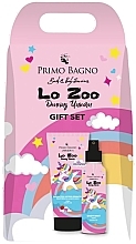 Духи, Парфюмерия, косметика Набор - Primo Bagno Lo Zoo Unicorn Gift Set (b/lot/150ml + b/spray/150ml)