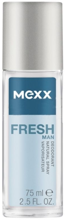 Mexx Fresh Man - Дезодорант (стекло) — фото N1