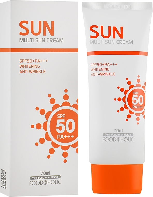 УЦЕНКА Солнцезащитный крем для лица и тела - Food A Holic Multi Sun Cream SPF50 + + + * — фото N1