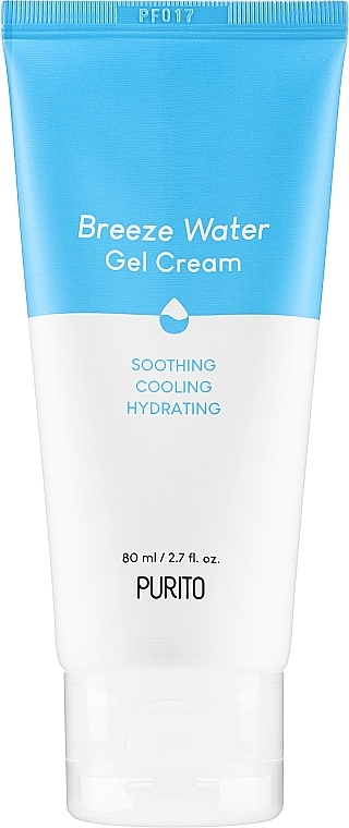 Заспокійливий гель-крем для обличчя - Purito Breeze Water Gel Cream — фото N1