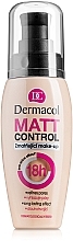 УЦЕНКА Тональный крем матирующий водостойкий - Dermacol Matt Control * — фото N1