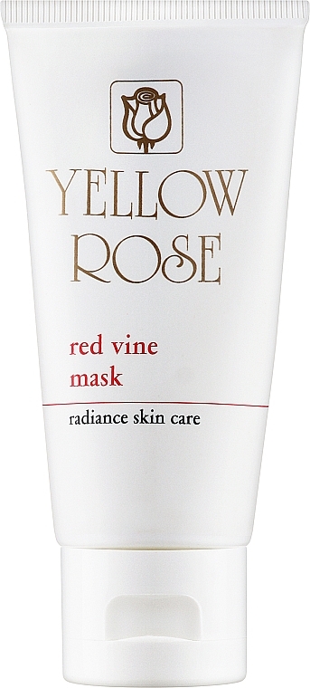 Маска для обличчя з поліфенолами червоного винограду (туба) - Yellow Rose Red Vine Mask — фото N1