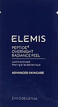 Парфумерія, косметика Нічний відновлювальний АНА пілінг-крем - Elemis Peptide4 Overnight Radiance Peel (пробник)