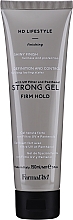 Гель для волос сильной фиксации с УФ-фильтром и пантенолом - Farmavita HD Lifestyle Finishing Strong Gel Firm Hold — фото N1