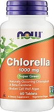 Натуральна добавка Хлорела, 1000 мг - Now Foods Chlorella — фото N1