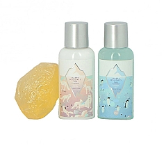 Набір - Accentra Happy Holidays Bath Set (sh/gel/100ml + b/lot/100ml + soap/50g + mask) — фото N3