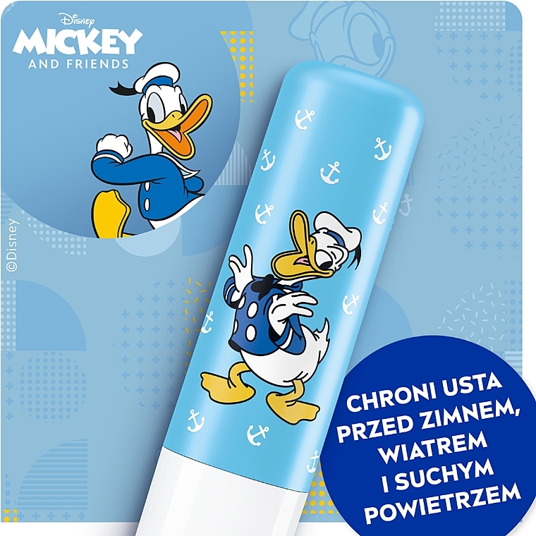 Гігієнічна помада для губ - NIVEA Donald Duck Disney Edition — фото N5