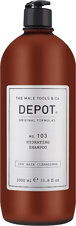 Шампунь зволожувальний для сухого і ламкого волосся  - Depot Hair Cleansings 103 Hydrating Shampoo — фото N1
