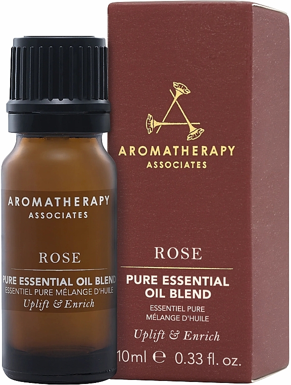 Суміш ефірних олій троянди, герані та пальмарози - Aromatherapy Associates Rose Pure Essential Oil Blend — фото N1