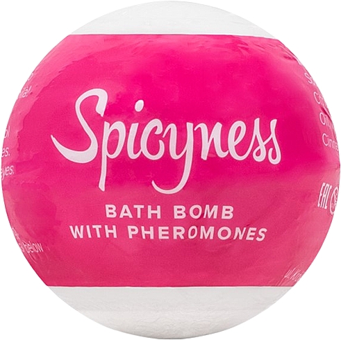 Бомбочка для ванны с феромонами - Obsessive Spicyness Bath Bomb With Pheromones — фото N1