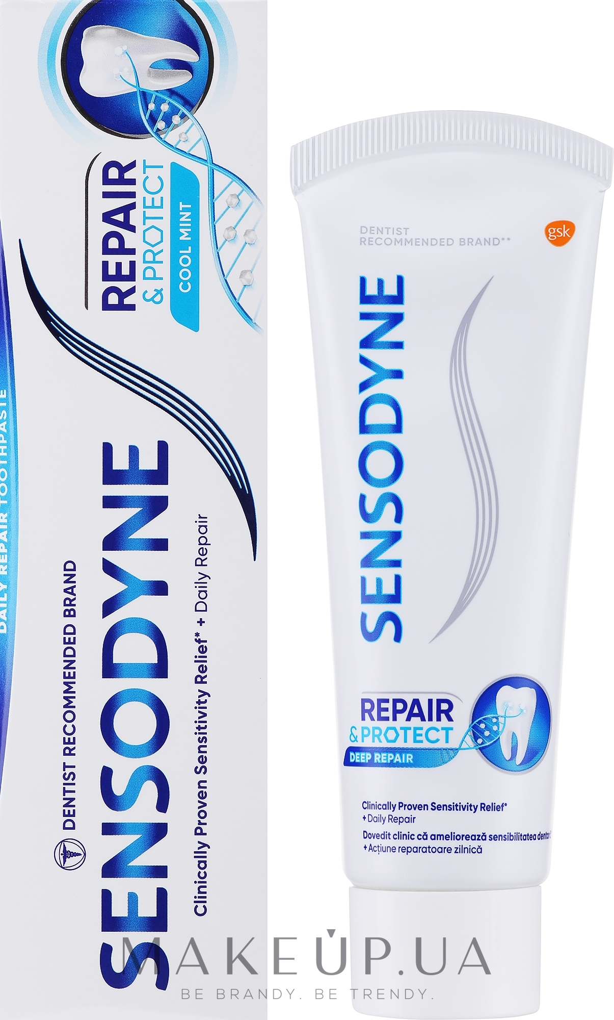 Зубна паста "Відновлення та захист" - Sensodyne Repair & Protect Toothpaste — фото 75ml
