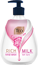 Духи, Парфюмерия, косметика Жидкое глицериновое мыло с увлажняющим действием - Teo Milk Rich Tete-a-Tete Pure Camellia Liquid Soap
