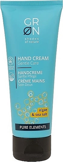 Зволожувальний крем для рук - GRN Alga & Sea Salt Hand Cream — фото N1