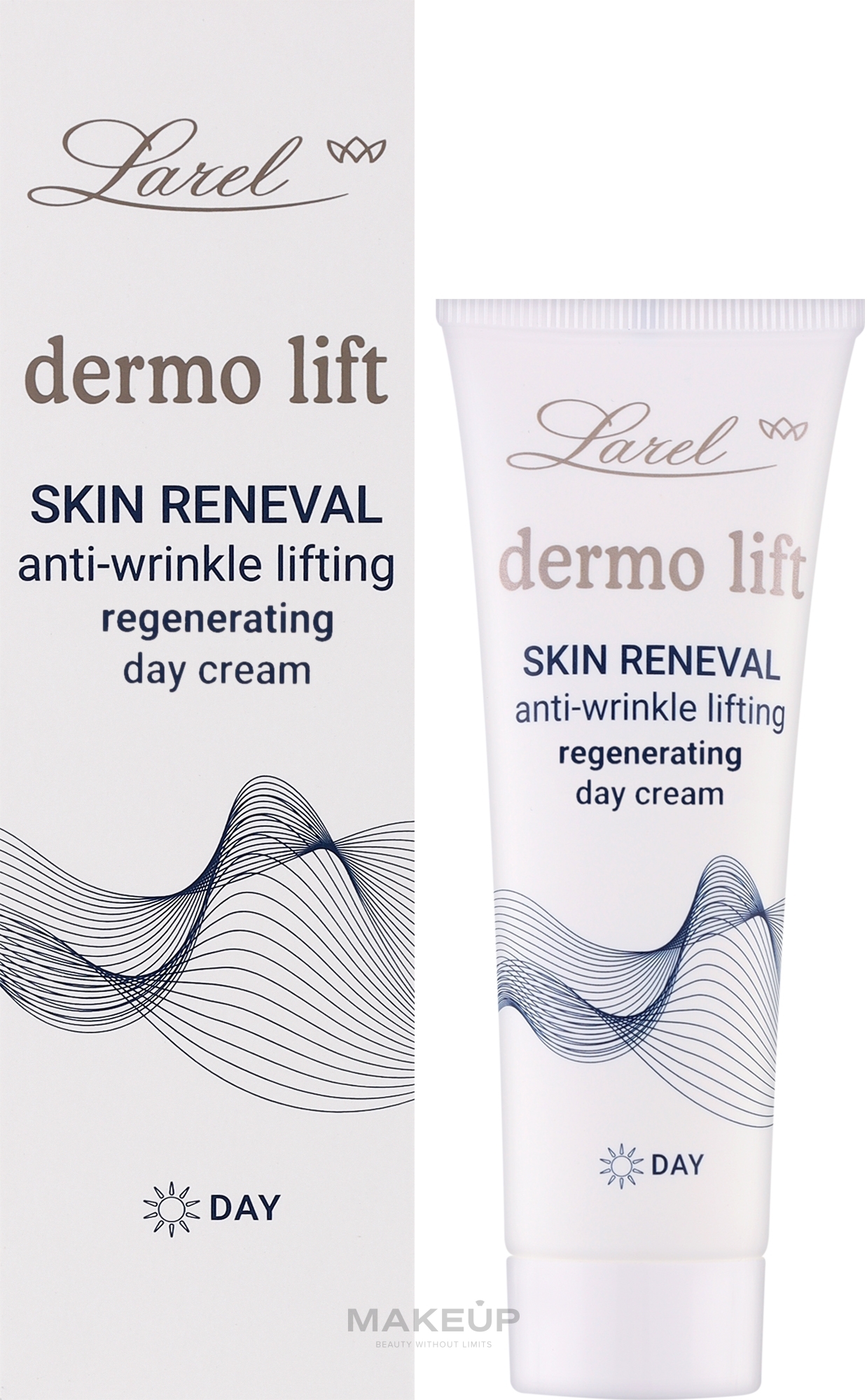 Денний крем для обличчя та повік - Larel Dermo Lift Skin Reneval Day Cream — фото 50ml