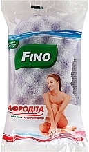 Губка банна фігурна "Афродіта, фіолетова - Fino — фото N1