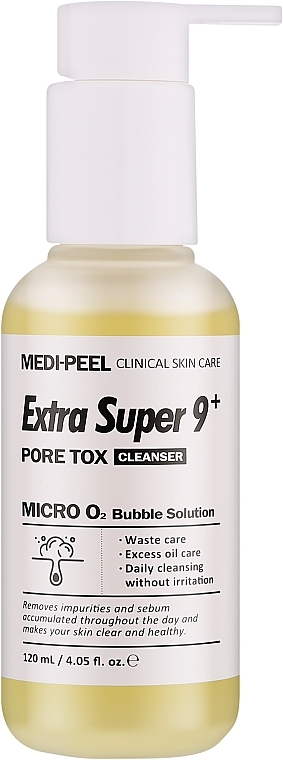 Кислотное средство для глубокого очищения пор - MEDIPEEL Extra Super 9 Plus Pore Tox Cleanser — фото N1