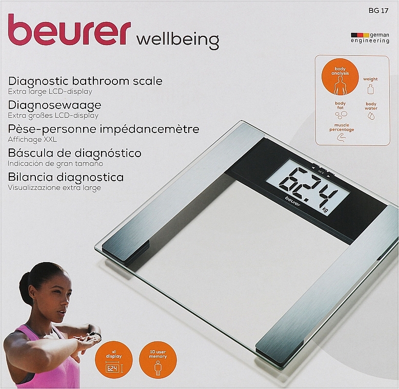 Beurer BG17 Diagnostic Bathroom Scales