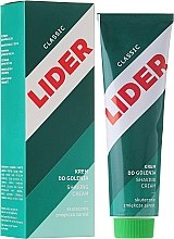Крем для бритья - Lider Classic Shaving Cream Individual Box — фото N1