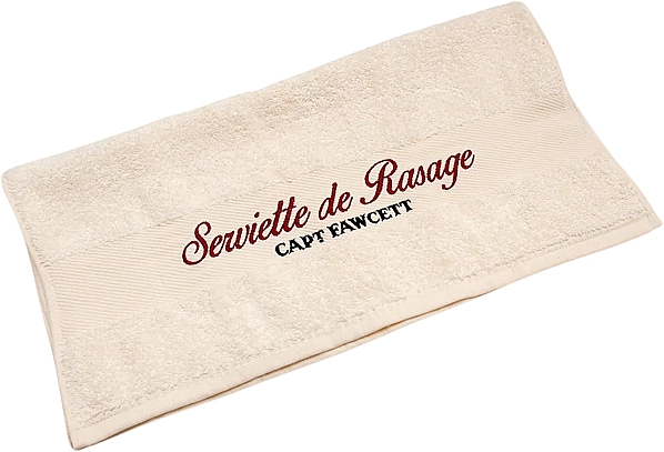 Роскошное полотенце для бритья - Captain Fawcett Luxurious Shave Towel — фото N1