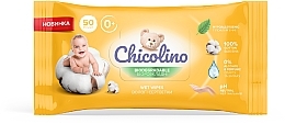 Біорозкладні вологі серветки для дорослих і дітей, 50 шт. - Chicolino Biodegradable Wet Wipes — фото N1