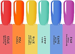 Набор гель-лаков для ногтей, 6 продуктов - Sincero Salon Summer Madness — фото N3