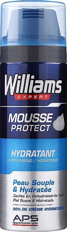 Пена для бритья увлажняющая - Williams Expert Protect Hydratant Shaving Foam — фото N1