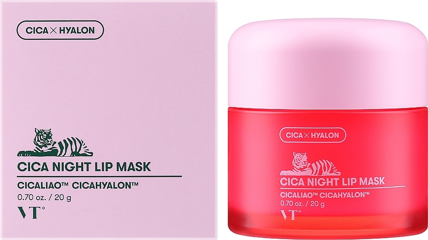 Нічна маска для губ - VT Cosmetics Cica Night Lip Mask — фото N2