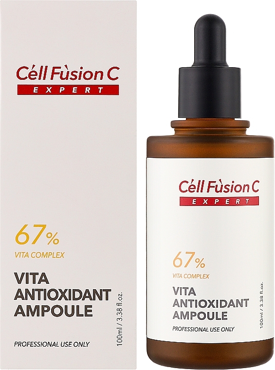 Сироватка з комплексом вітамінів CEB 12 - Cell Fusion C Expert Vita Antioxidant Ampoule — фото N2