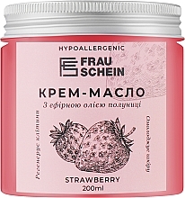 Парфумерія, косметика Крем-масло для тіла, рук і ніг "Полуниця" - Frau Schein Cream-Butter Strawberry