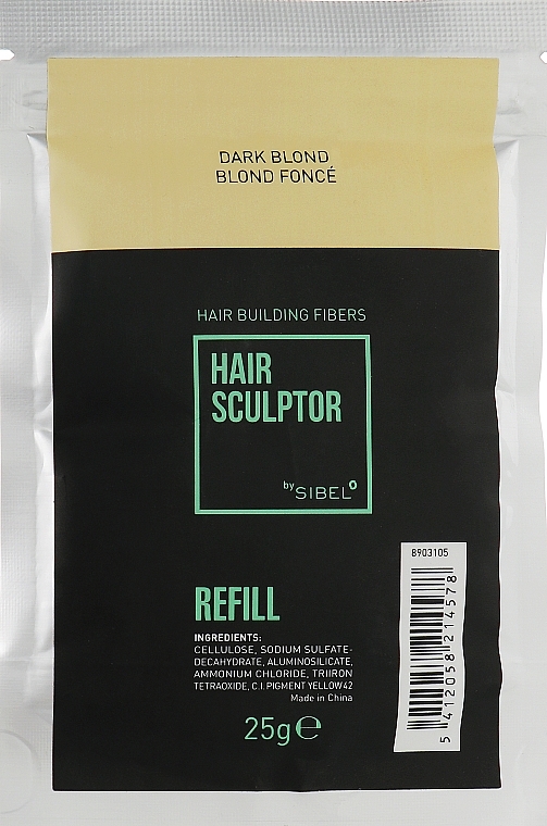 УЦІНКА Пудра для потовщення волосся - Sibel Hair Sculptor Refill * — фото N1