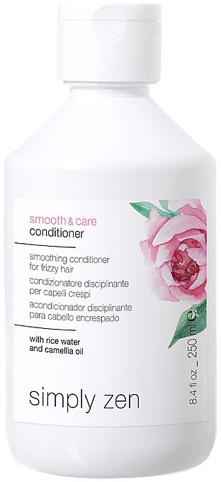 Розгладжувальний кондиціонер для виткого волосся - Z. One Concept Simply Zen Smooth & Care Conditioner — фото N1