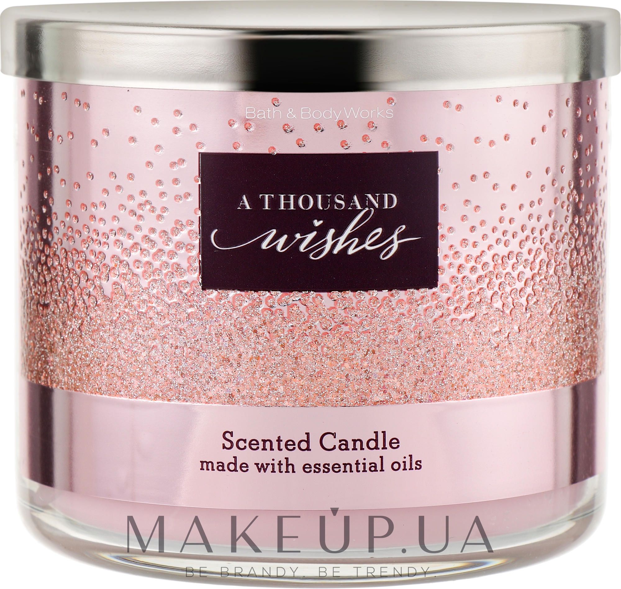 bath and body a thousand wishes candle