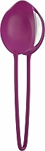 Парфумерія, косметика Вагінальна кулька, фіолетова з білим - Fun Factory SmartBall Uno