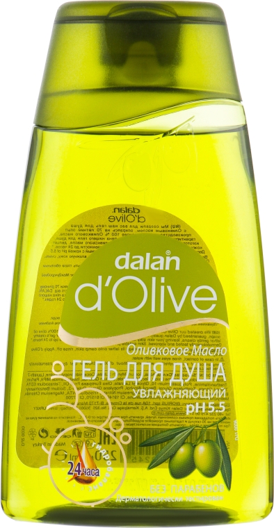 Гель для душа увлажняющий с оливковым маслом - Dalan D'Olive Shower Gel Olive Oil