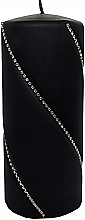Парфумерія, косметика Декоративна свічка 7x10 см, чорна - Artman Bolero Mat