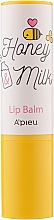 Парфумерія, косметика Живильний бальзам для губ - A'Pieu Honey & Milk Lip Balm