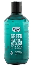 Парфумерія, косметика Піна для ванни "Green Relax Massage" - Clere Bath Foam