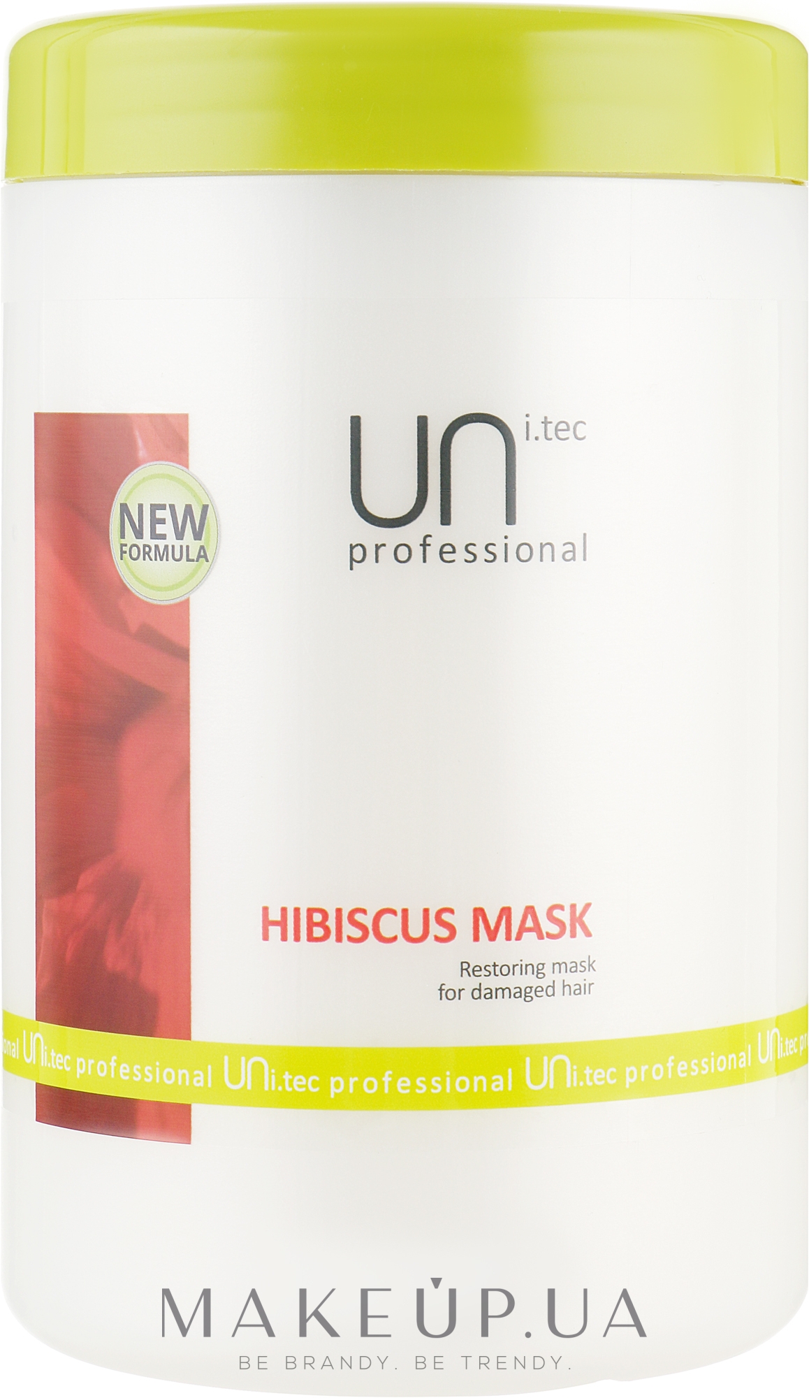 Маска для поврежденных волос - UNi.tec Professional Gibiscus Mask — фото 1000ml