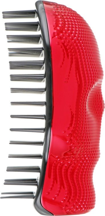 Гребінець для волосся - Tangle Angel Rebel Brush Red Chrome — фото N4