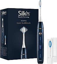 Електрична зубна щітка - Silk'n Sonic You Dark Blue — фото N1