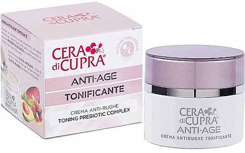 Тонизирующий крем для лица - Cera di Cupra Anti-Age Refreshing Toning Face Cream — фото N1